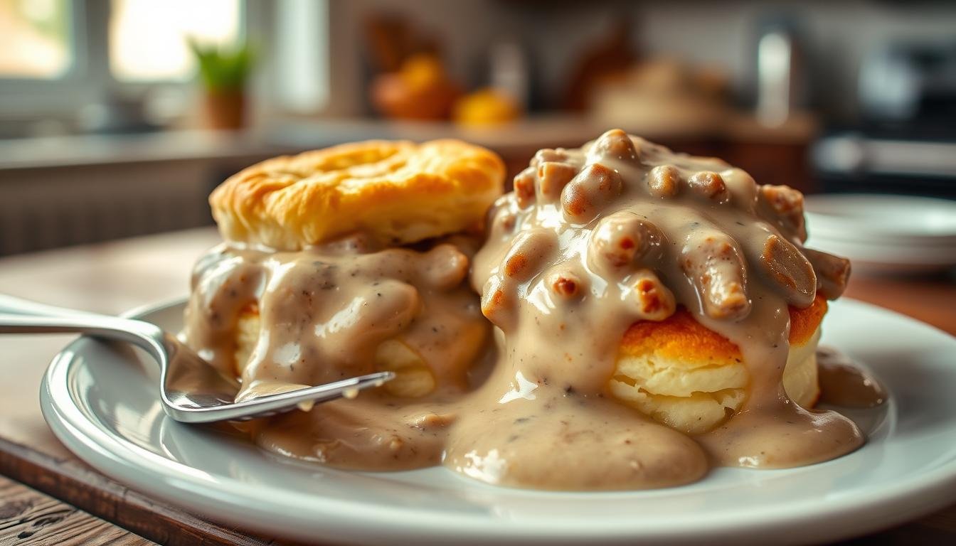 bob evans biscuits and gravy