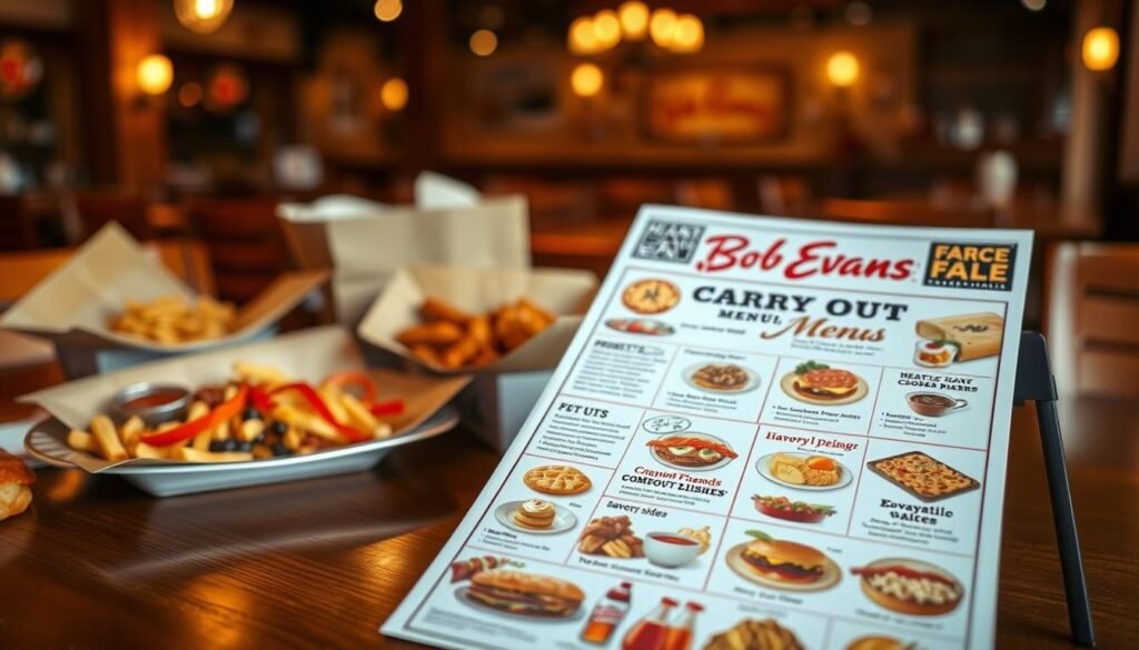 bob evans carry out menu