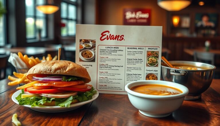 bob evans lunch menu with prices
