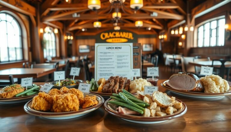 cracker barrel lunch menu with prices